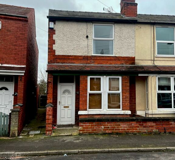 2 Bedroom Semi-Detached House To Rent In Devonshire Street, Worksop, S80