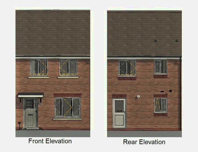 2 Bedroom End Of Terrace House For Sale In Plot Yew Tree Park "Rosemary" - % Share, Nuneaton, CV11