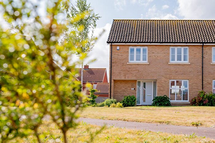 2 Bedroom End Of Terrace House For Sale In Natterers Road, Hethersett, Norwich, NR9