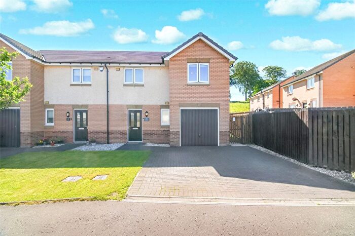 3 Bedroom Semi-Detached House For Sale In Thistledown Drive, Glasgow, Lanarkshire, G72