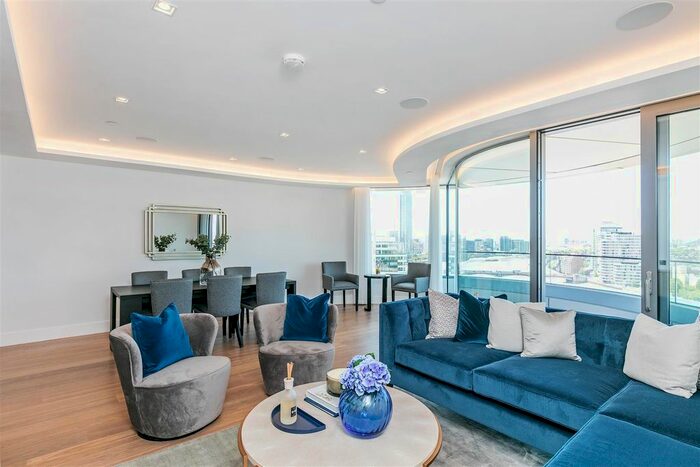3 Bedroom Flat To Rent In Tower Two, The Corniche, Nine Elms, London, SE1