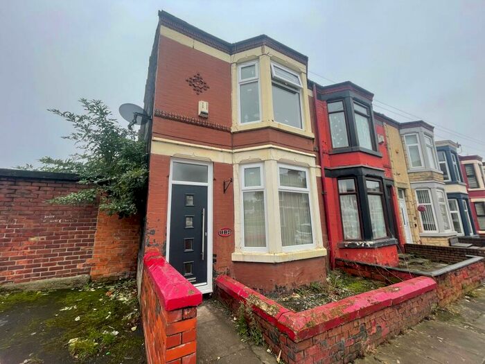 3 Bedroom End Of Terrace House To Rent In Sidney Road, Bootle, L20