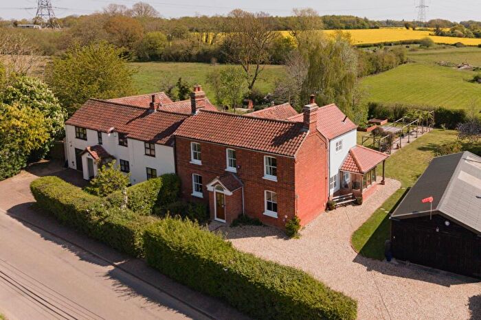 3 Bedroom Semi-Detached House For Sale In The Street, Wramplingham, Nr Wymondham, Norfolk, NR18
