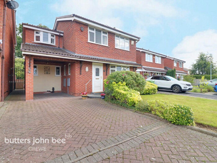 4 Bedroom Detached House For Sale In Stephenson Drive, Crewe, CW1