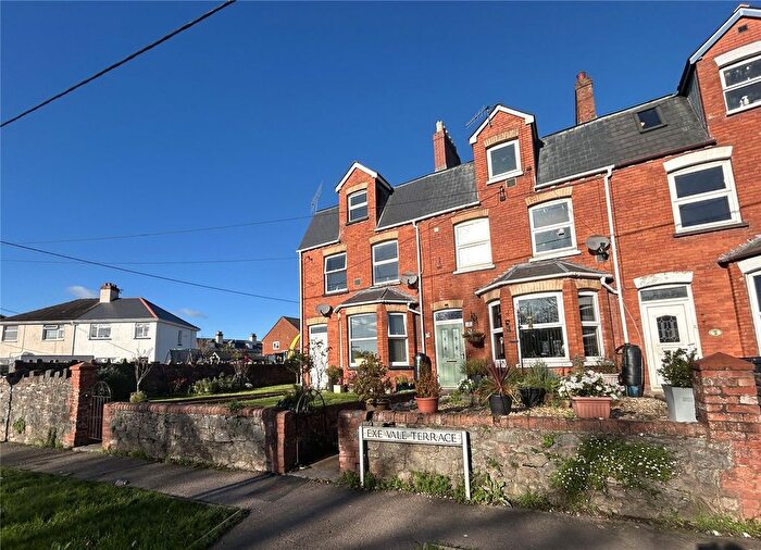 4 Bedroom Terraced House For Sale In Exe Vale Terrace, Tiverton, Devon, EX16