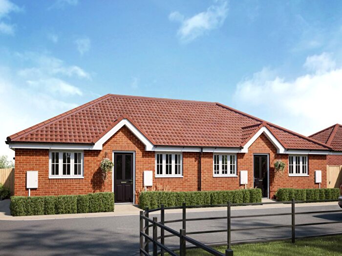 2 Bedroom Bungalow For Sale In "The Belstead" At Jervis Close, Eye, Suffolk, IP23