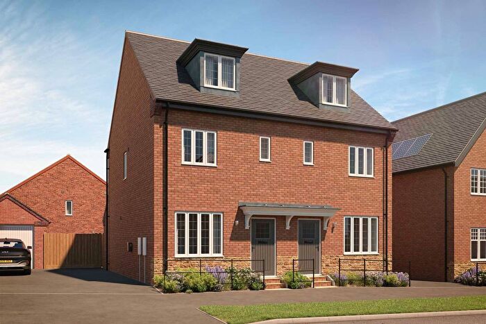 3 Bedroom Semi Detached House For Sale In "The Mcarthur" At Kensey Road, Mickleover, Derby, DE3