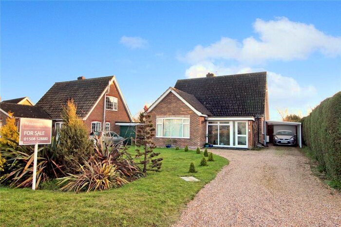 3 Bedroom Detached House For Sale In Green Man Lane, Kirstead (Close To Brooke), Norwich, Norfolk, NR15