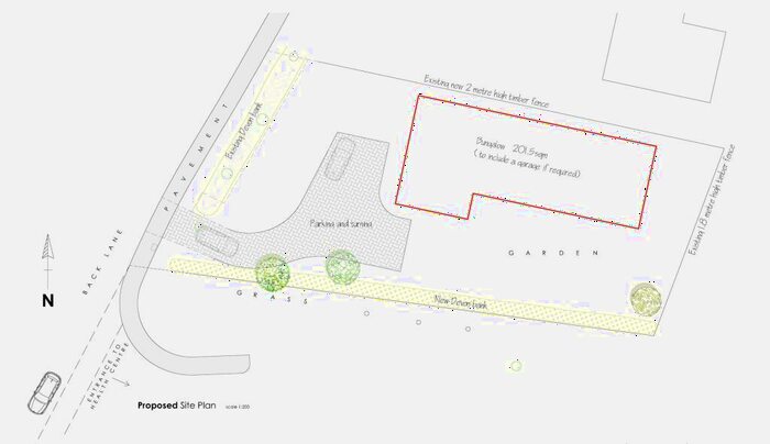 Plot For Sale In Building Plot, Back Lane, Chulmleigh, Devon, EX18 - Photo 6