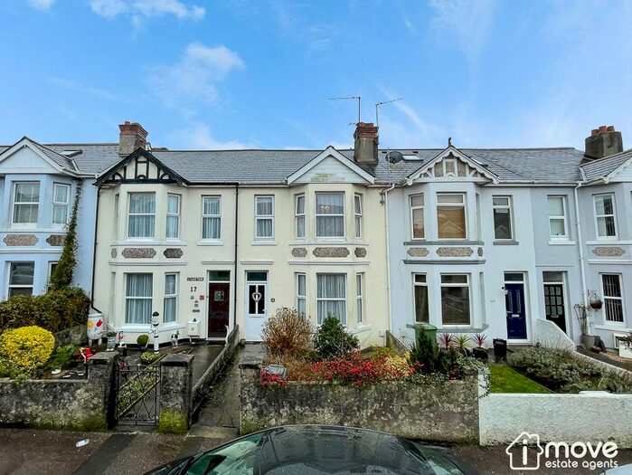 4 Bedroom Terraced House To Rent In Cary Park Road, Babbacombe, Torquay, TQ1