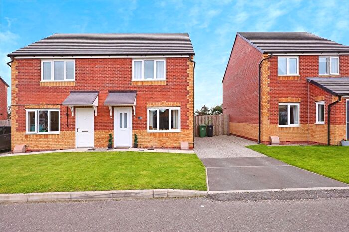 2 Bedroom Semi-Detached House For Sale In St. Michaels Drive, Longtown, Carlisle, Cumbria, CA6