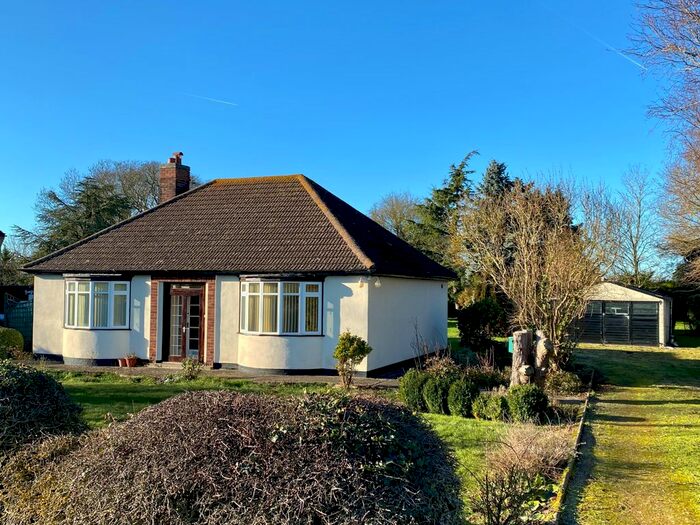 2 Bedroom Detached Bungalow For Sale In Church Lane, Muston, Nottingham, NG13