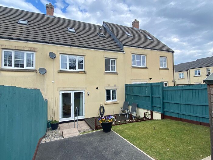 4 Bedroom Terraced House For Sale In Honeysuckle Gardens, Launceston, Cornwall, PL15