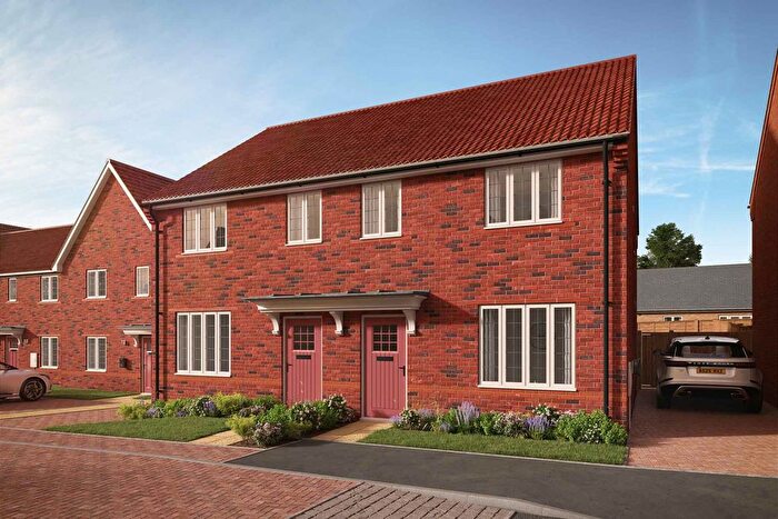 3 Bedroom Semi-Detached House For Sale In "The Bacton" At Beyton Rd, Thurston, Bury St. Edmunds, IP31