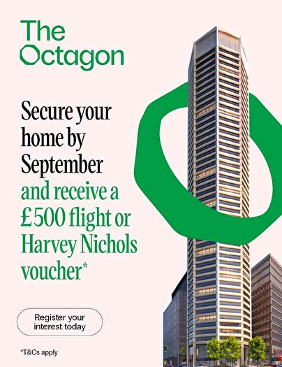 1 Bedroom Apartment To Rent In The Octagon, Birmingham, B3