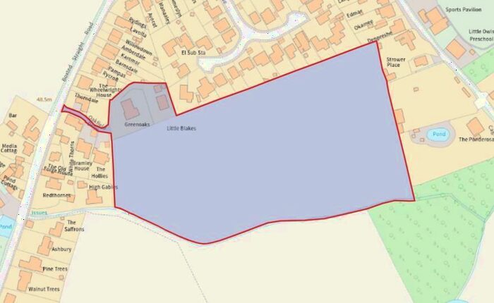 Land For Sale In Oakfield Drive, Off Straight Road, Boxted, Colchester, CO4