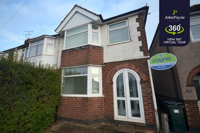 3 Bedroom End Of Terrace House To Rent In Mile Lane, Coventry, CV3