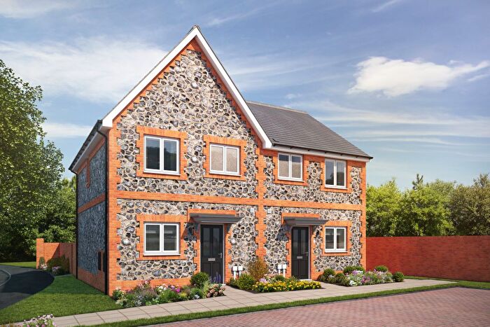 2 Bedroom Semi-Detached House For Sale In "Alder" At Northampton Drive Via Water Lane, Angmering, BN16
