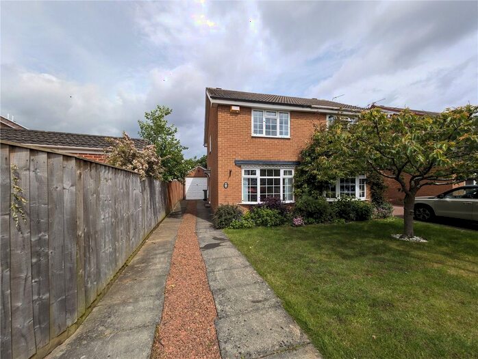 2 Bedroom Semi-Detached House To Rent In Sorrel Close, Stockton-On-Tees, Cleveland, TS19