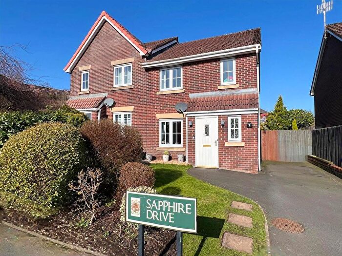 3 Bedroom Semi Detached House For Sale In Sapphire Drive, Milton, ST6