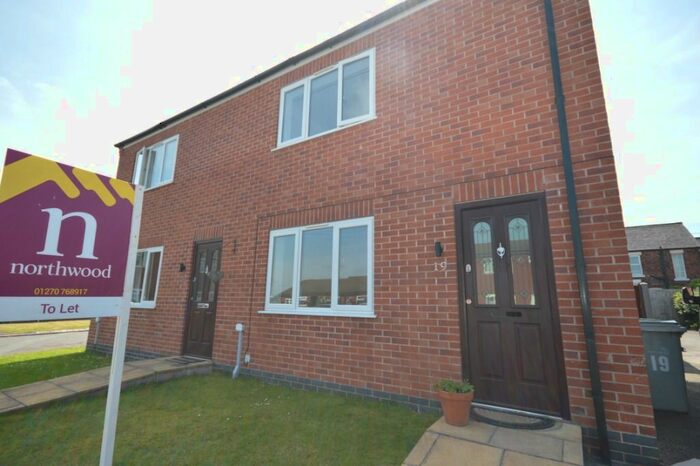 2 Bedroom Semi-Detached House To Rent In Skeath Close, Sandbach CW11