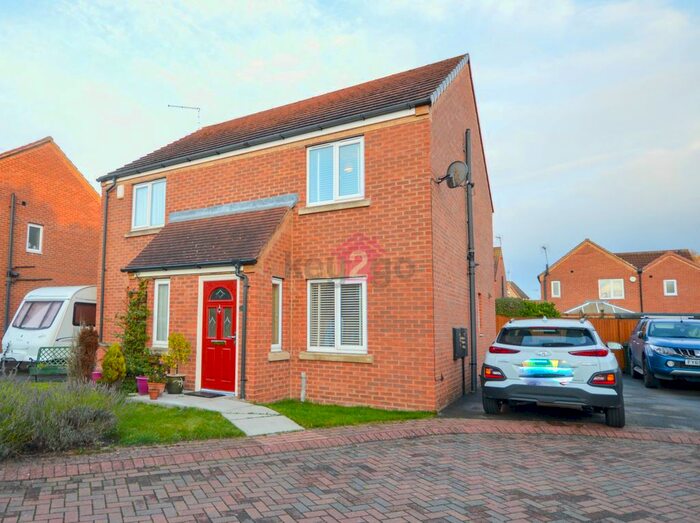 2 Bedroom Semi-Detached House To Rent In Kensington Close, Dinnington, Sheffield, S25