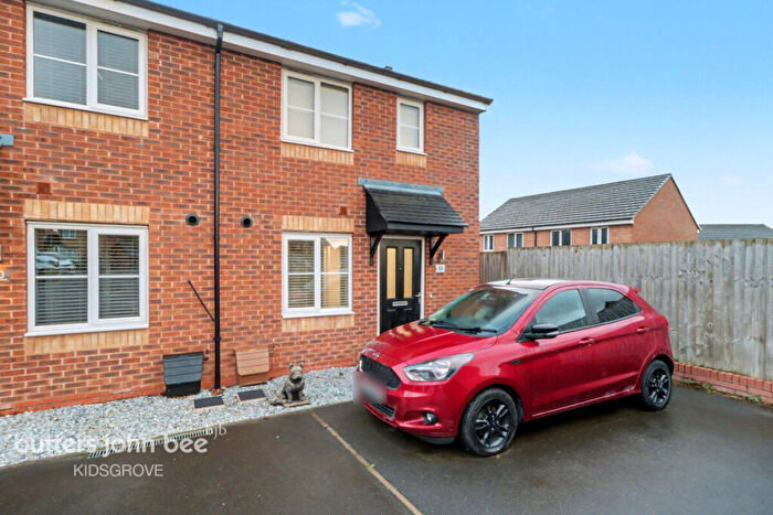 3 Bedroom End Of Terrace House For Sale In Bassey Gardens, Talke, ST7
