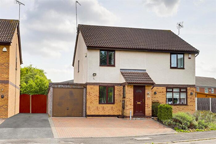 2 Bedroom Semi-Detached House For Sale In Keats Close, Long Eaton, Derbyshire, NG10