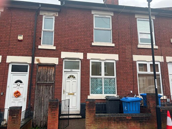 2 Bedroom Terraced House To Rent In Sackville Street, Derby, Derbyshire, DE23