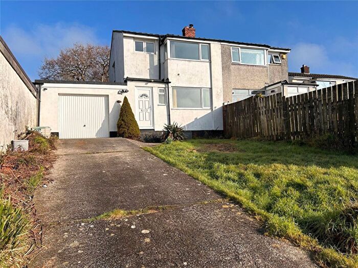 3 Bedroom Semi-Detached House For Sale In Roman Drive, Bodmin, Cornwall, PL31