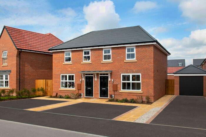 3 Bedroom Semi-detached House For Sale In "Archford" At Hanzard Drive, Wynyard Business Park, Wynyard, Billingham, TS22