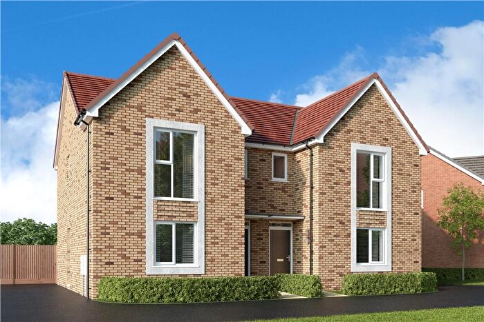 3 Bedroom Semi Detached House For Sale In "The Thea" At Chescombe Road, Yatton, Bristol, BS49