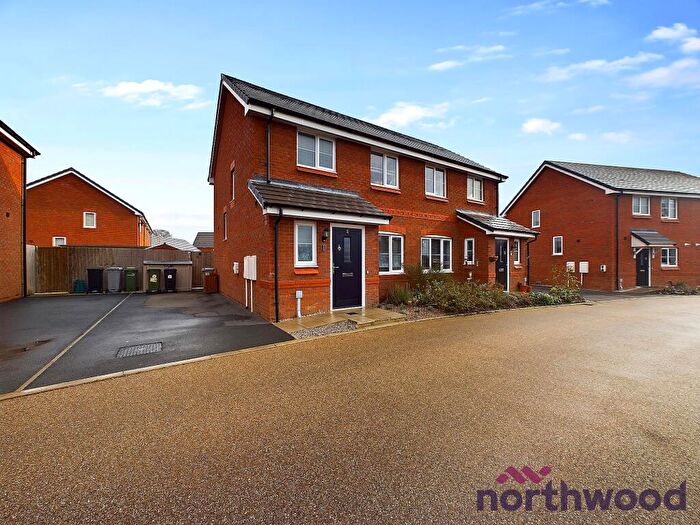 2 Bedroom Semi-Detached House For Sale In Weddell Road, Middlewich, CW10
