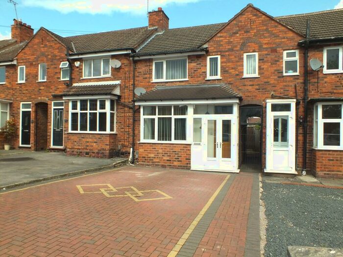 3 Bedroom Terraced House To Rent In Hardwick Road, Olton, Solihull, B92