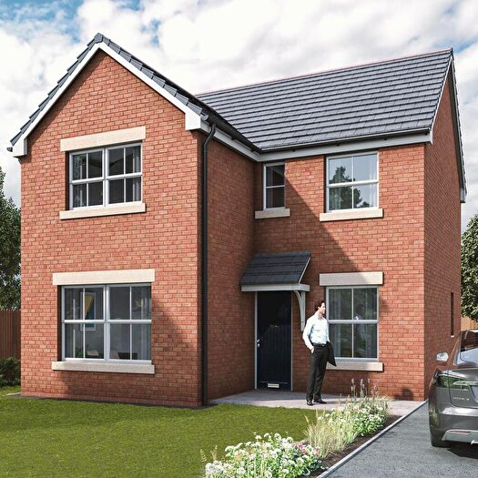 4 Bedroom Detached House For Sale In Plot - The Richmond, Phase, Manor Gardens, Wrexham Road, Rhostyllen, LL14