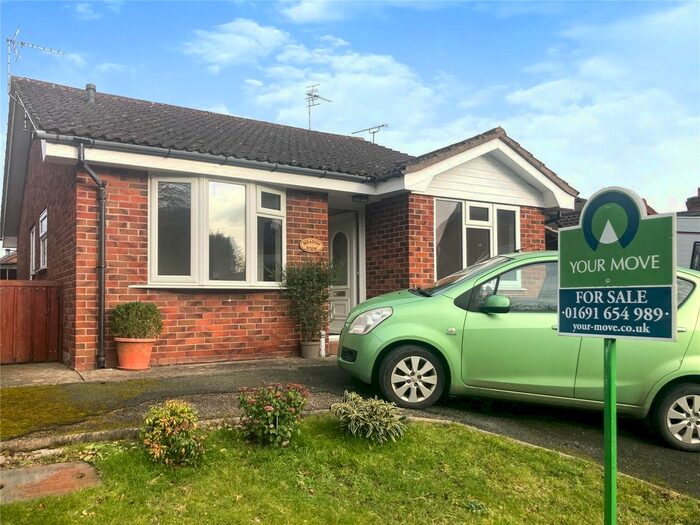 3 Bedroom Bungalow For Sale In Bronygarth Road, Weston Rhyn, Oswestry, Shropshire, SY10