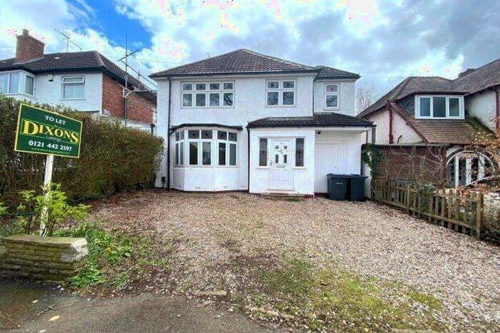 4 Bedroom Property To Rent In Southlands Road, Birmingham, B13