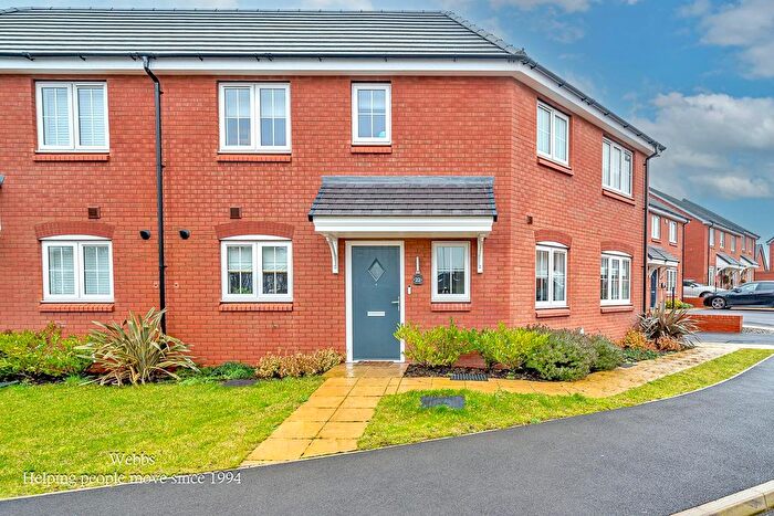 3 Bedroom Semi-detached House For Sale In Calladine Way, Hednesford, Cannock, WS12