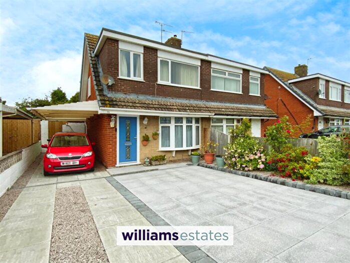 3 Bedroom Semi-Detached House For Sale In Pen Y Maes Avenue, Rhyl, LL18