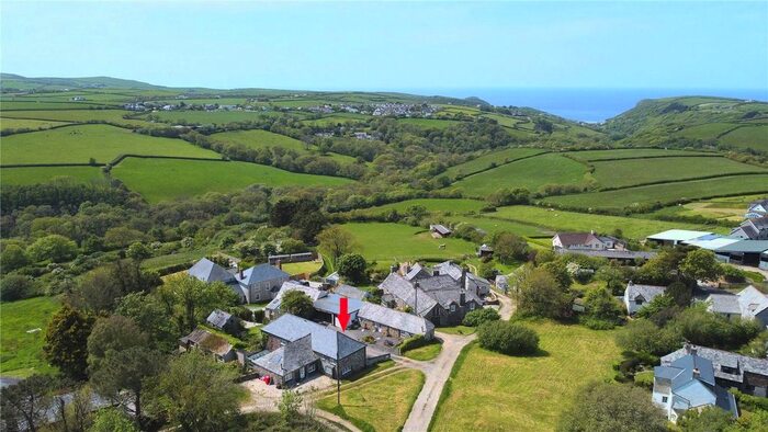 2 Bedroom Semi-Detached House For Sale In Rosecare, St. Gennys, Bude, Cornwall, EX23