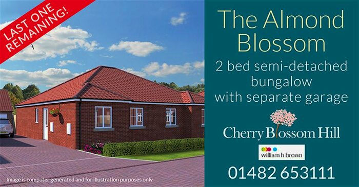 2 Bedroom Semi-Detached Bungalow For Sale In Pinfold Lane, Bridlington, YO16