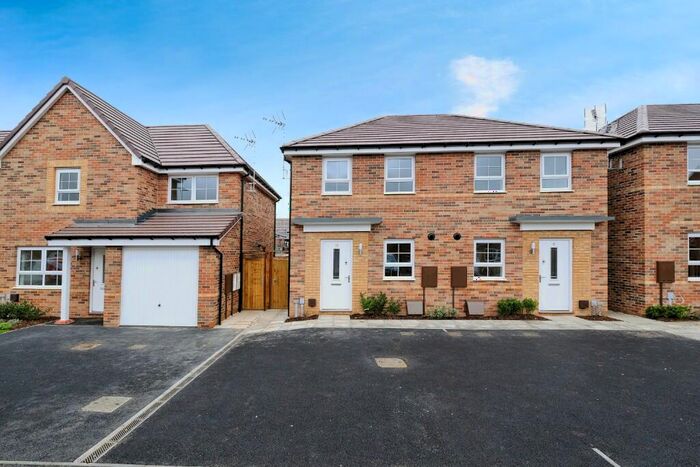 2 Bedroom Semi-Detached House To Rent In Marbled White Place, Worksop, Nottinghamshire, S81