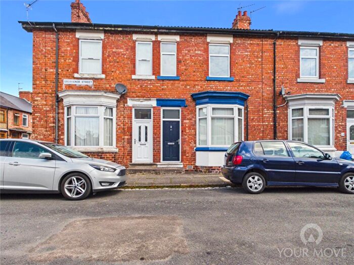 2 Bedroom Terraced House To Rent In Grosvenor Street, Darlington, Durham, DL1