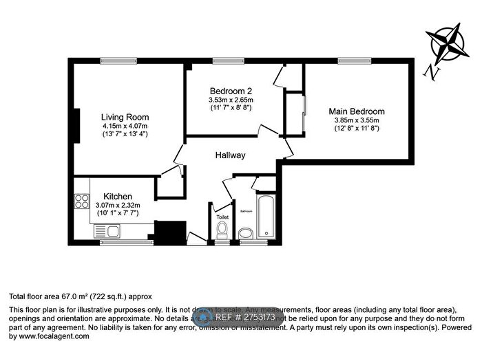 2 Bedroom Flat To Rent In Princeton Street, London, WC1R