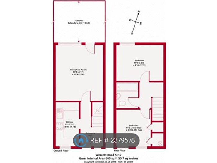 2 Bedroom Terraced House To Rent In Westcott Road, Kennington, SE17