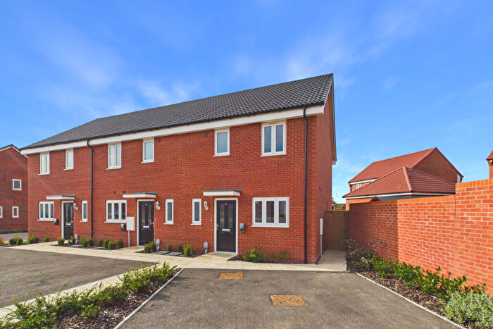 2 Bedroom End Of Terrace House For Sale In Cunningham Drive, Castleton Grange, Eye, Suffolk, IP23