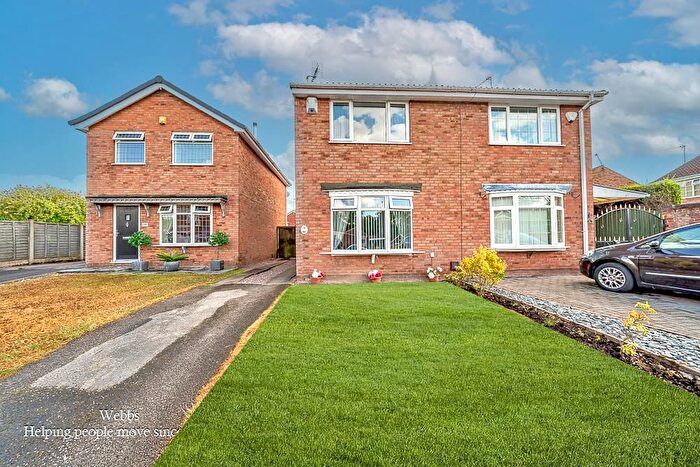 2 Bedroom Semi-Detached House For Sale In Stagborough Way, Hednesford, Cannock, WS12