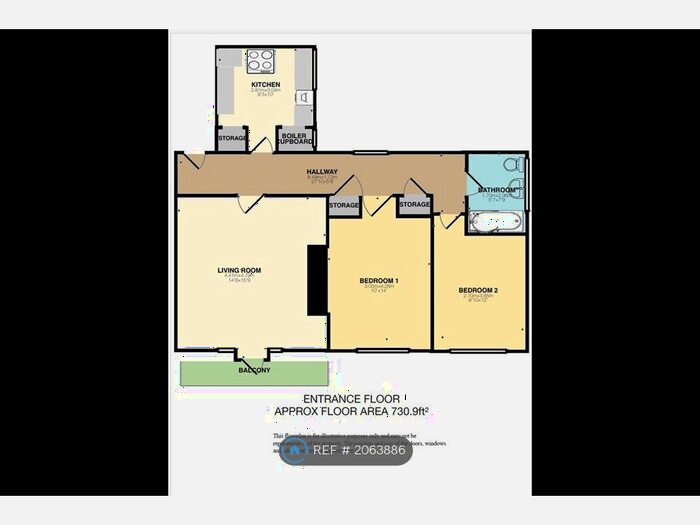 2 Bedroom Flat To Rent In Hamstead Court, Birmingham, B19