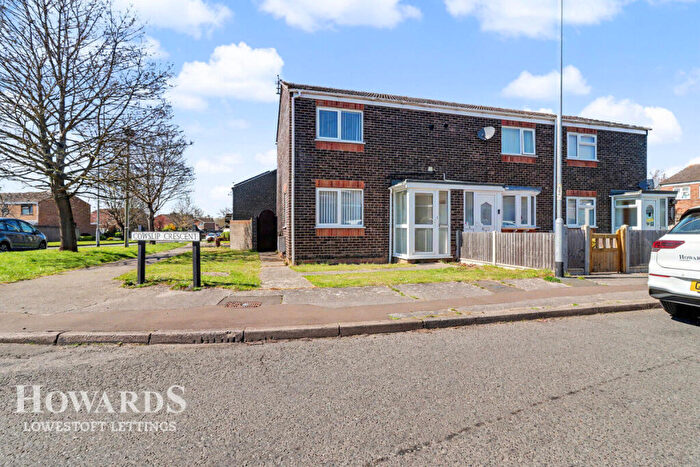2 Bedroom Semi Detached House To Rent In Cowslip Crescent, Lowestoft, NR33
