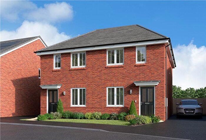 2 Bedroom Semi-detached House For Sale In "Delmont" At Bretforton Road, Badsey, Evesham, WR11